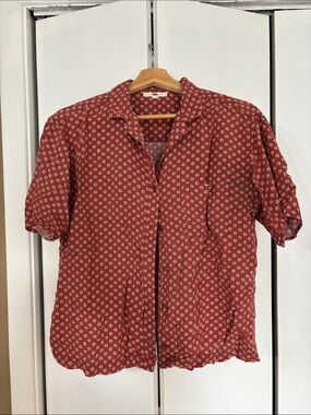 Vans tipper floral button down
